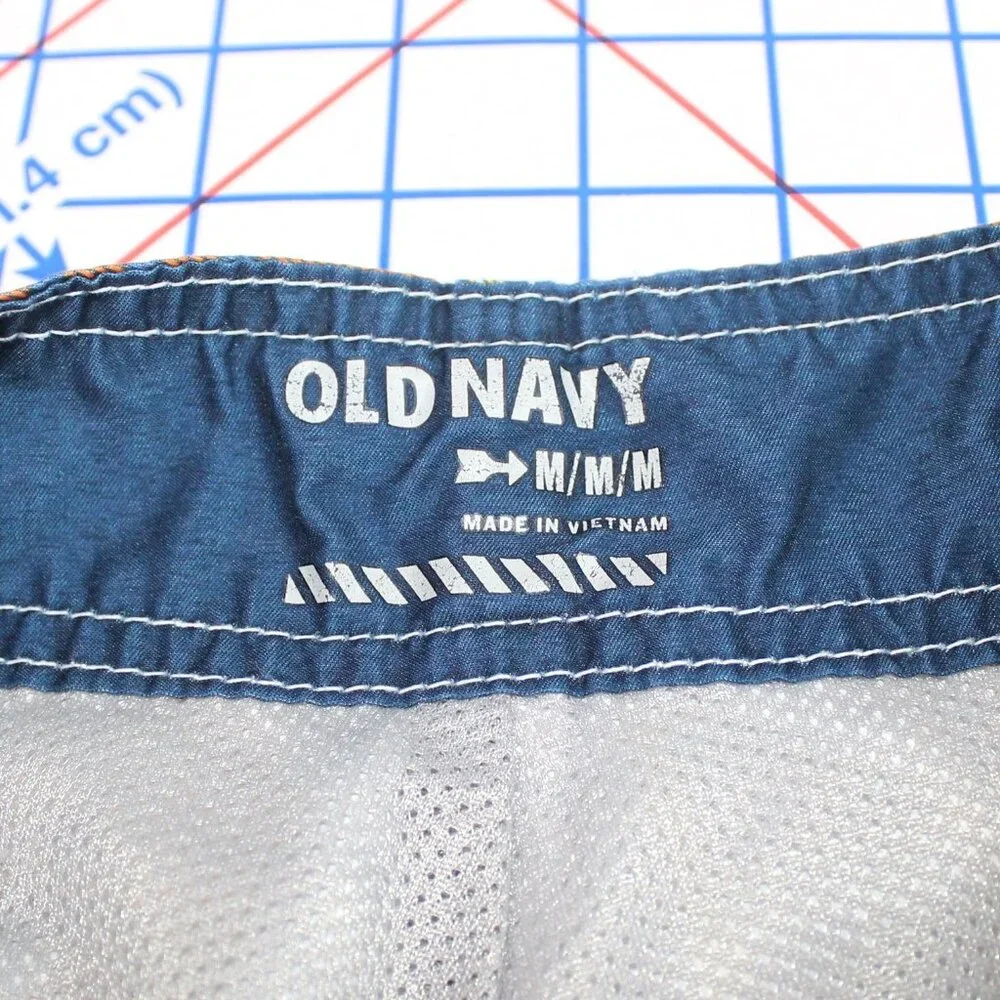 Old Navy Board Shorts, Swim Trunks, Medium
